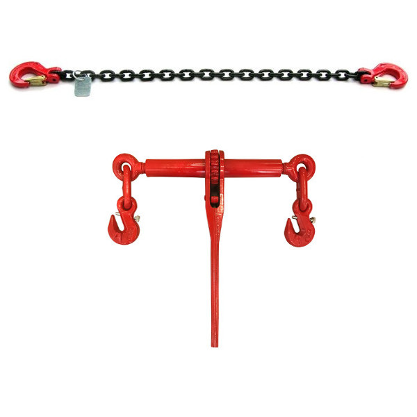 Chaîne d'arrimage G80 (CLZ8-KLO) 2 500 kg, force de tension 5 000 kg