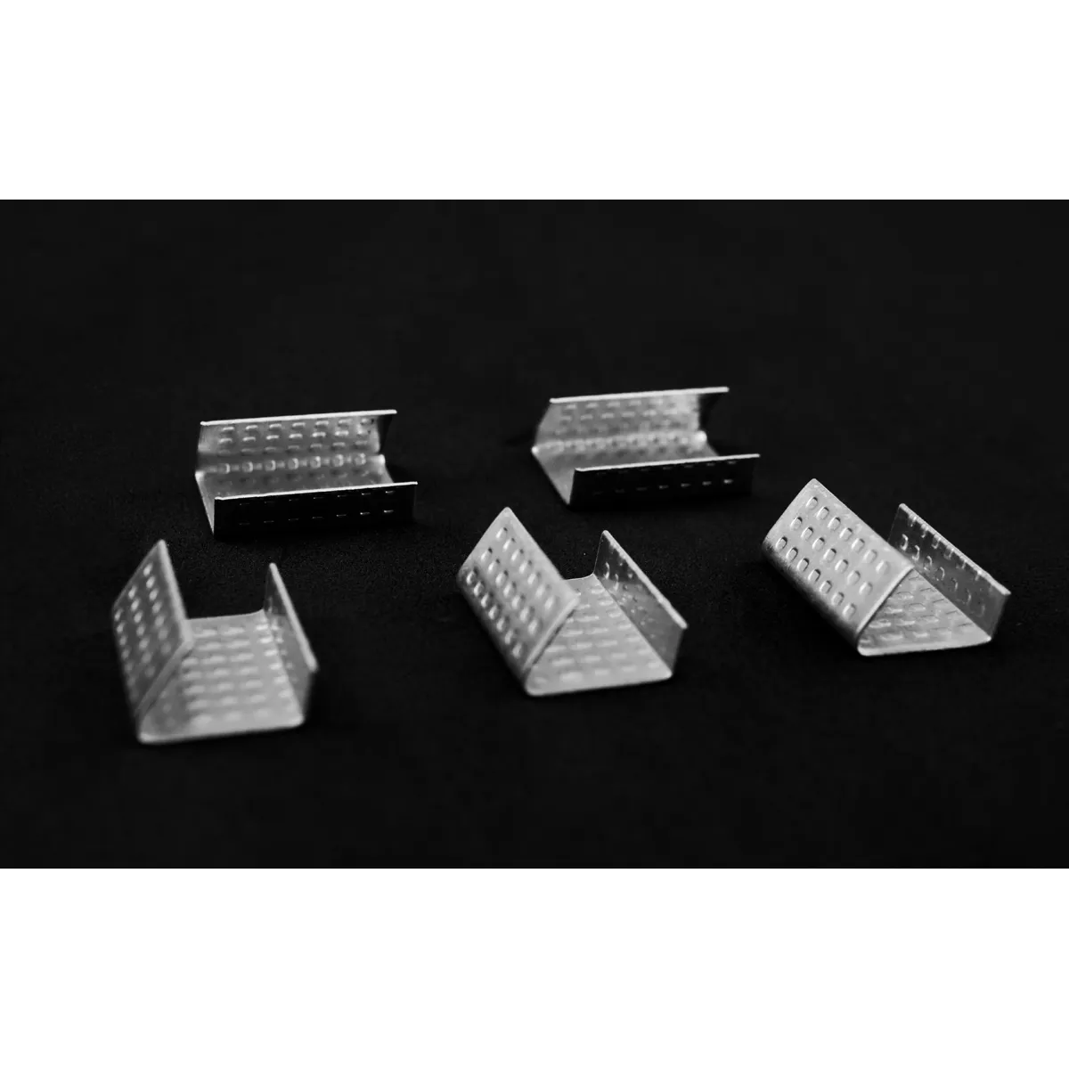 Chapes en acier pour feuillard PP (BUCKLES-16PP) 16 mm