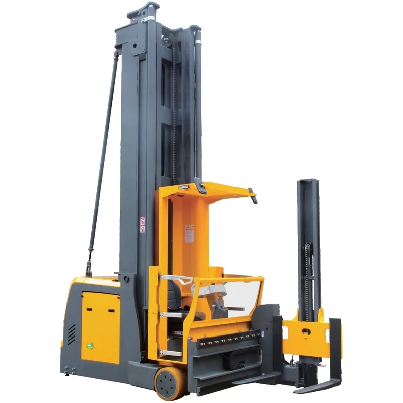 Chariot pour allées très étroites à poste de conduite élevable REV15TS – vue 2